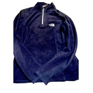 North face small femme Half quarter zip up fleece jacket